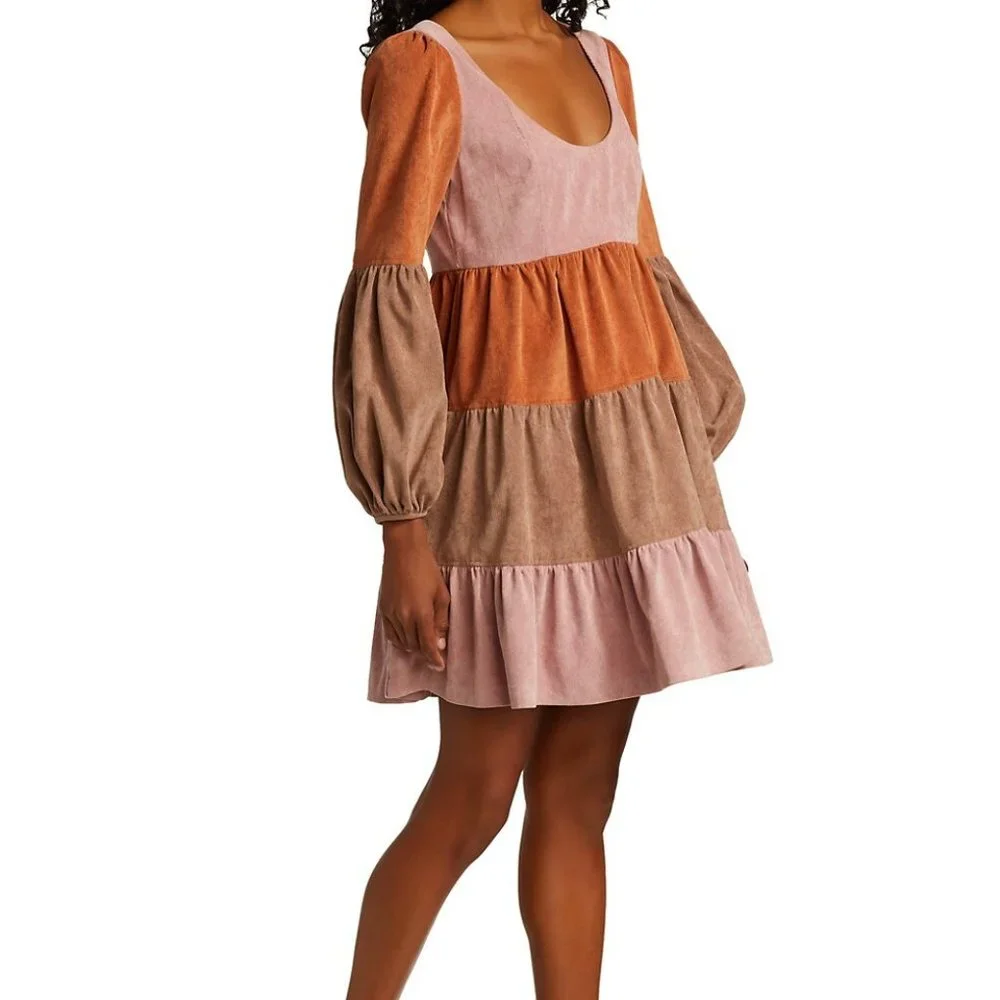 Cinq a Sept Cordurot Mini Dress NWOT - Picture 2 of 4